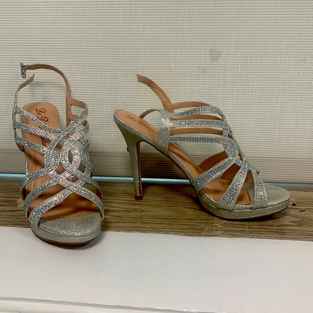 D-Blossom Collection/ silver Dress Shoe